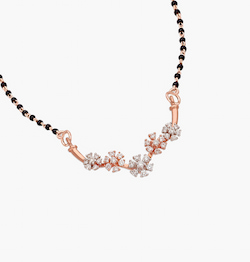 The Geranium Studded Mangalsutra